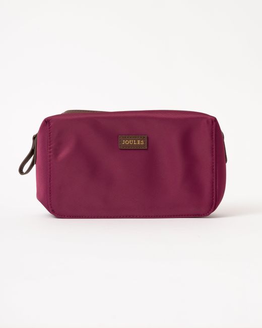 Joules Red Edie Cosmetic Bag