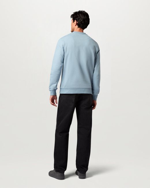 Belstaff Blue Logo Sweatshirt for men