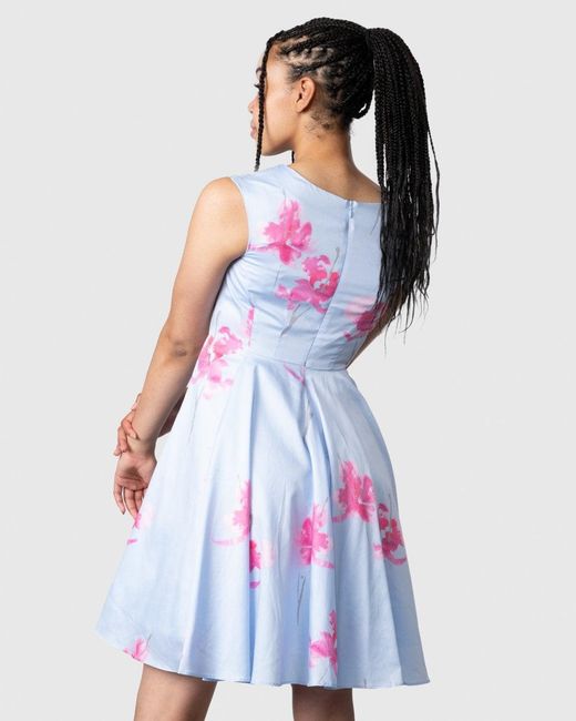 Joules White Amelie Dress