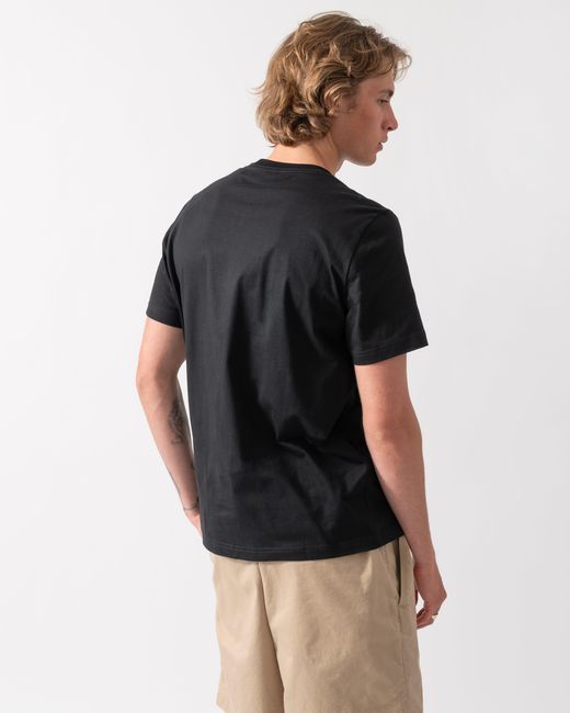 Paul Smith Black Ps "In A Row" Graphic T-Shirt for men