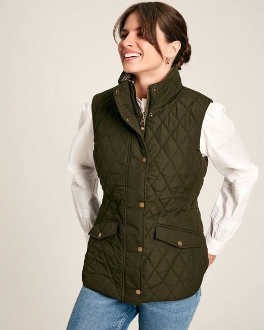 Joules Green Atwell Reversible Gilet