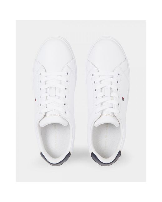 Tommy Hilfiger Essential Stripes lace-up Sneakers - Farfetch