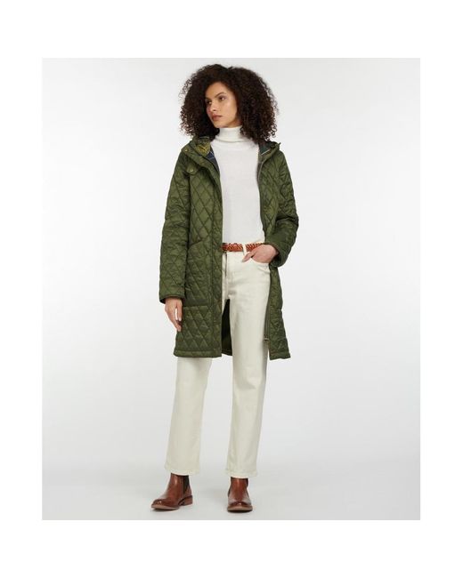 Barbour Dornoch Quilted Jacket in Green | Lyst Canada