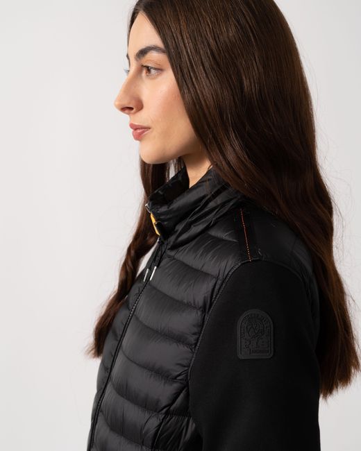 Parajumpers Blue Danette Fleece/Nylon Jacket