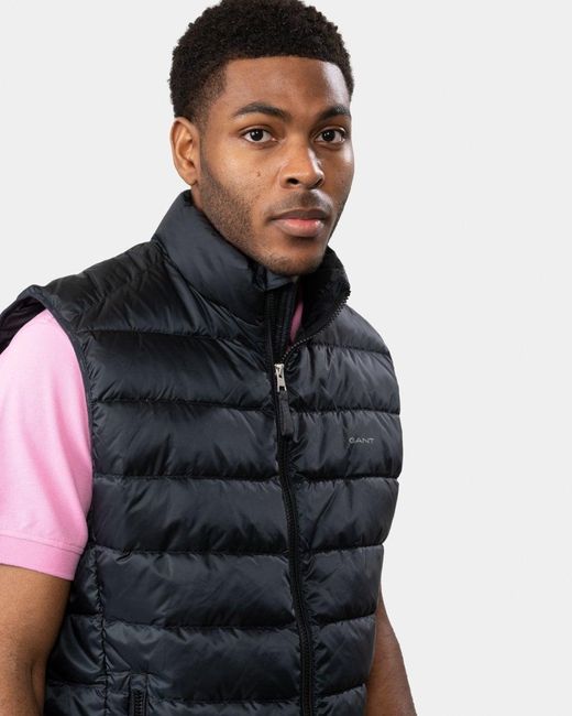 Gant Blue Light Down Gilet for men
