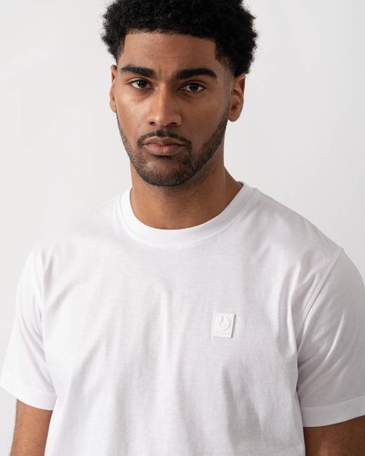 Belstaff White Steel T-Shirt for men