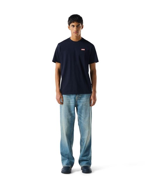 Hunter Blue Label Essentials Logo T-Shirt for men