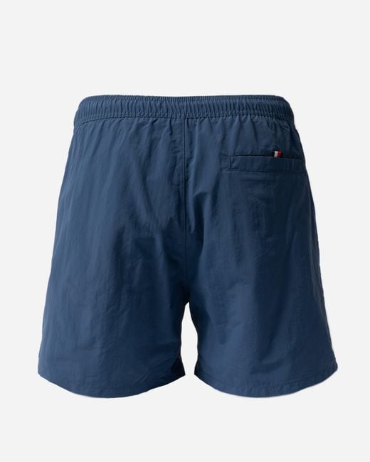 Tommy Hilfiger Blue Logo Zip Pocket Drawstring Swimming Shorts for men