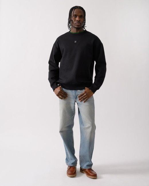HUGO Black Dettil Sweatshirt for men