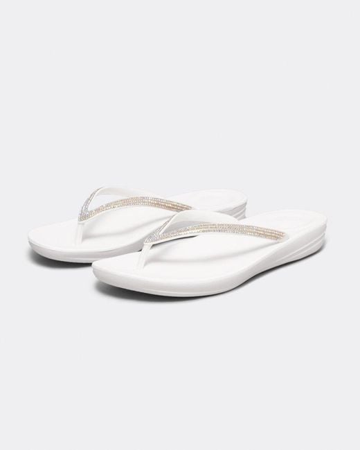 Fitflop White Iqushion Sparkle