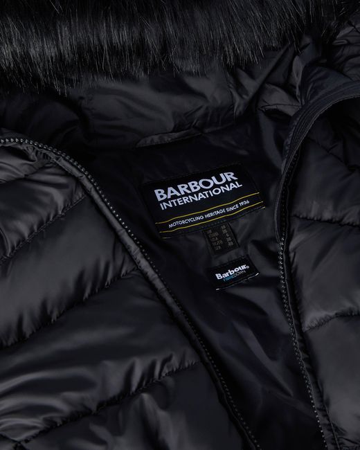Barbour Black Cher Puffer Jacket
