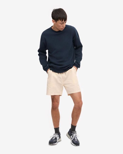 COLORFUL STANDARD Blue Classic Organic Crew Neck Sweatshirt for men