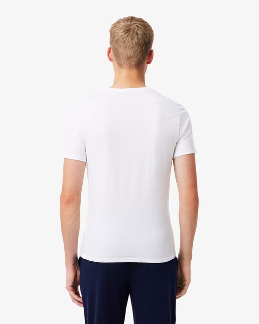 Lacoste Green 3-pack Plain T- Shirt for men