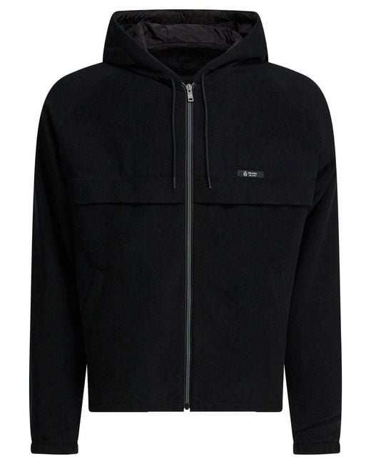 Prada Black Giubbotti