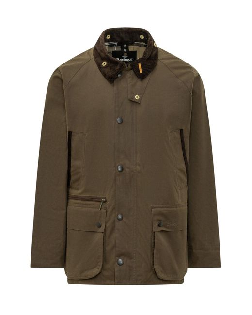 Barbour Green Beadale Wax Jacket
