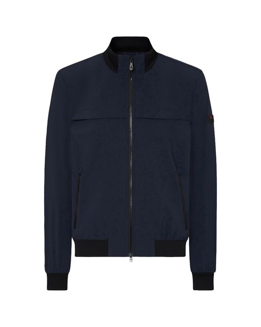 Peuterey Blue Stylish Coat for men