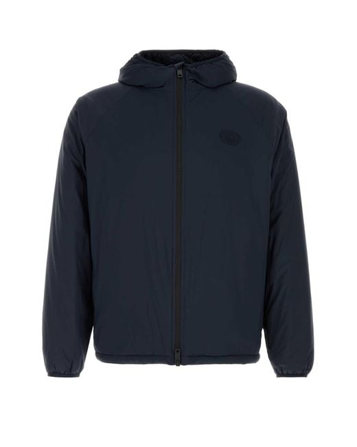 Burberry Blue Nylon Padded Jacket for men