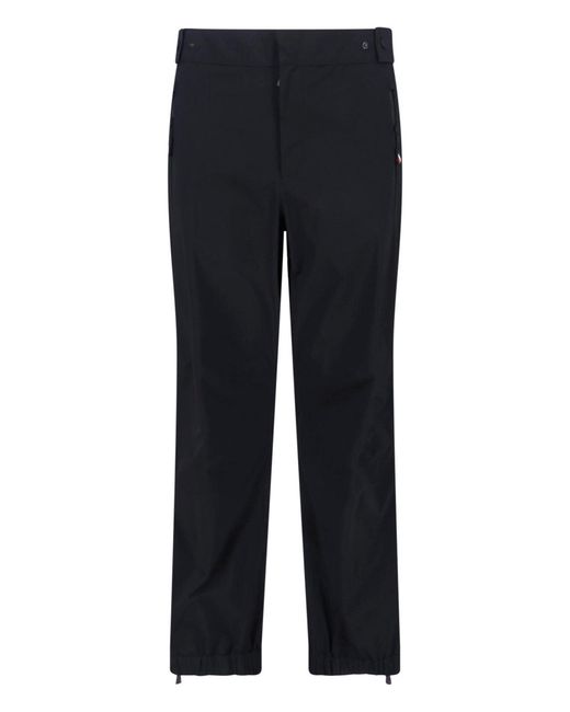 Moncler Blue Technical Ski Pants for men