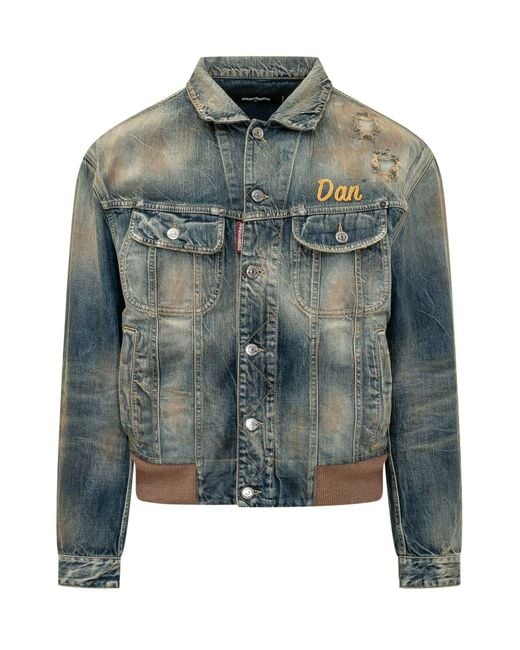 DSquared² Green L. A. Jetset Jacket