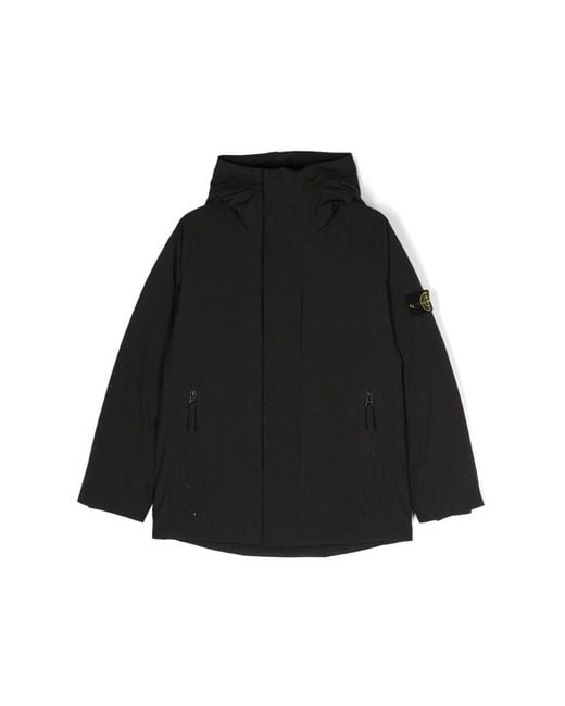 Stone Island Black Down Jacket