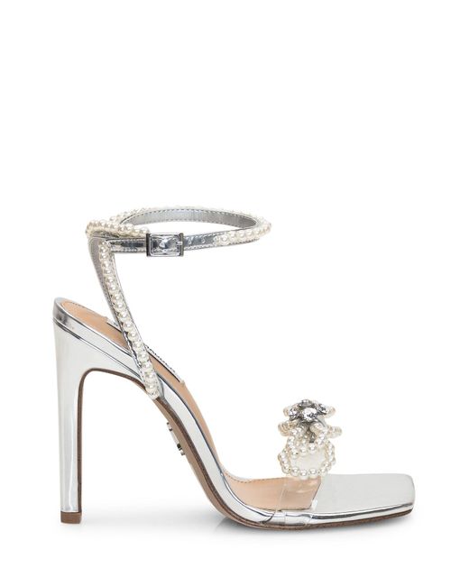 Steve Madden White Stylish Sandals