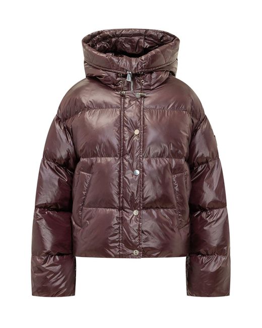 Pinko Brown Padded Down Jacket