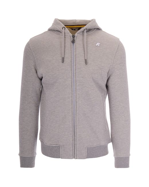 K-Way Gray Stylish Mini Jacket for men