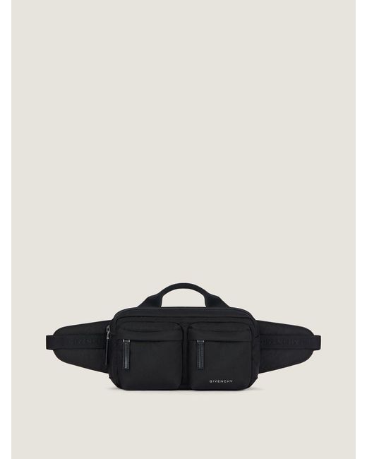 Givenchy Black Essential U Nylon Pouch for men