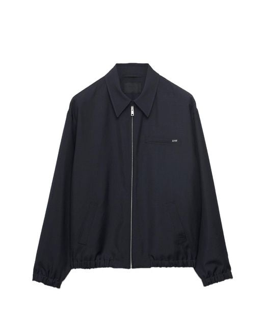 Prada Blue Outerwear Jacket for men
