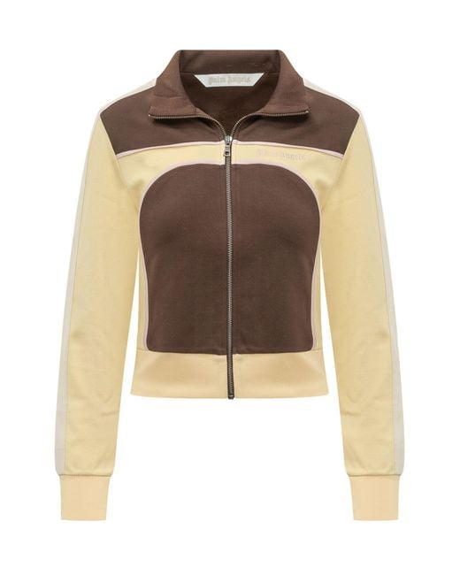Palm Angels Multicolor Contrasting Panel Track Jacket