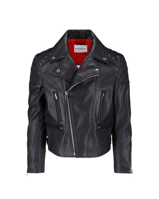 Givenchy Black Cupro Jacket for men