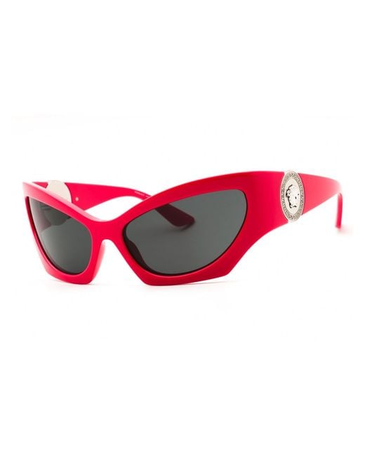 Versace Red Cat Eye Mini Sunglasses