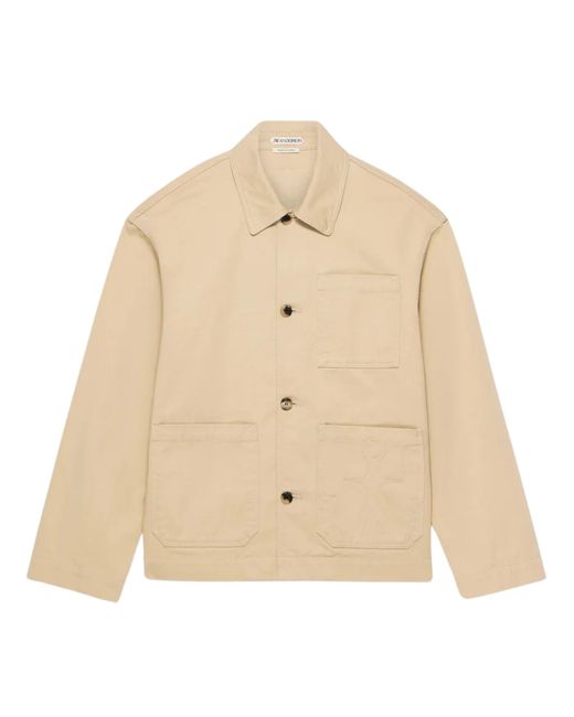 J.W. Anderson Natural Jacket With Patch Pocket for men