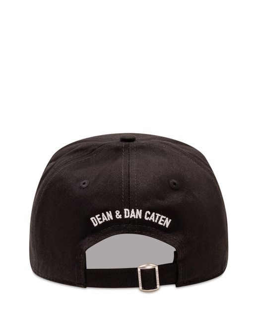 DSquared² Black Classic Baseball Cap
