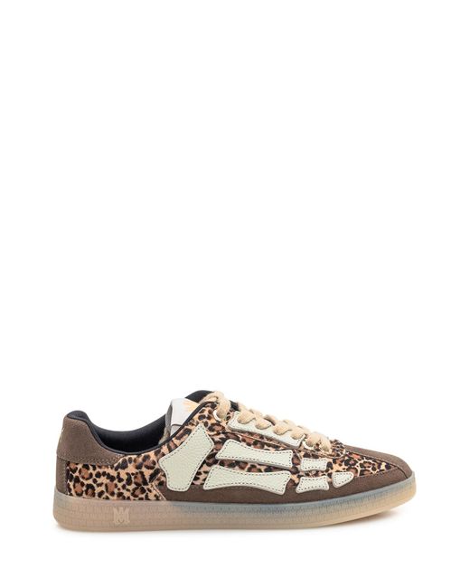 Amiri White Painted Bone Sneakers