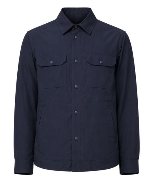 Woolrich Blue Lightweight Jacket for men