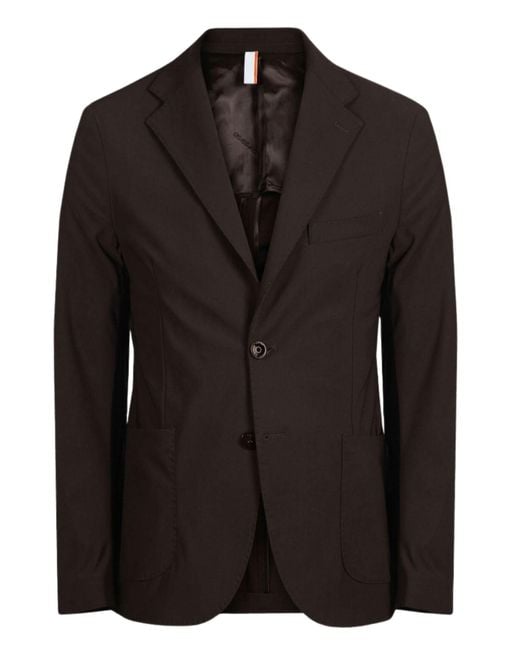Pmds Black Stretch Nylon Jacket for men