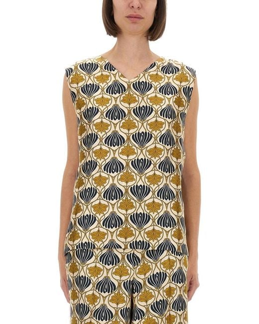 Max Mara Yellow Top "Time"