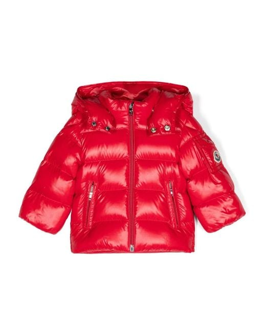Moncler Red Goose Down Jakcet Kids