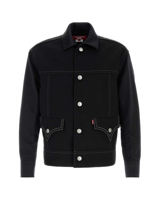 Junya Watanabe Black Tailored Jacket for men