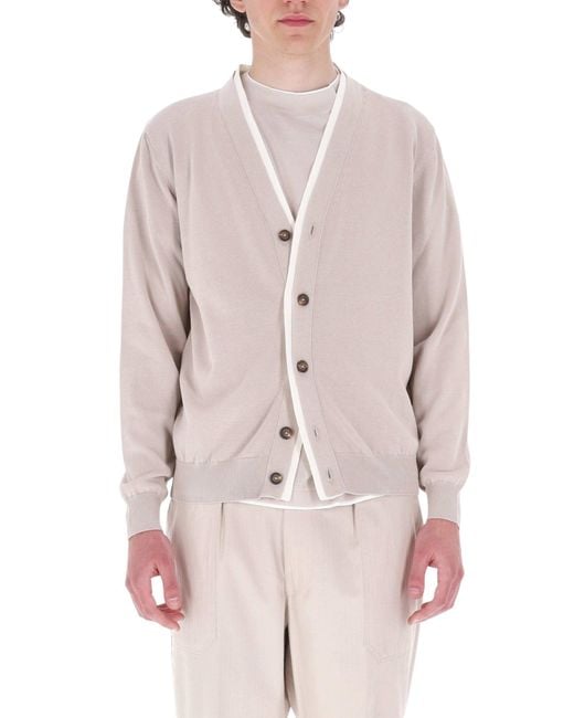 Eleventy Pink Stylish Sweater for men