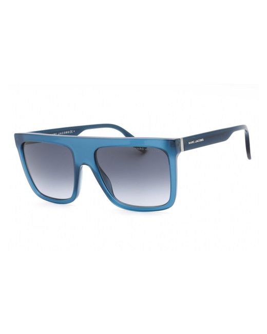 Marc Jacobs Blue Rectangular Plastic Sunglasses for men