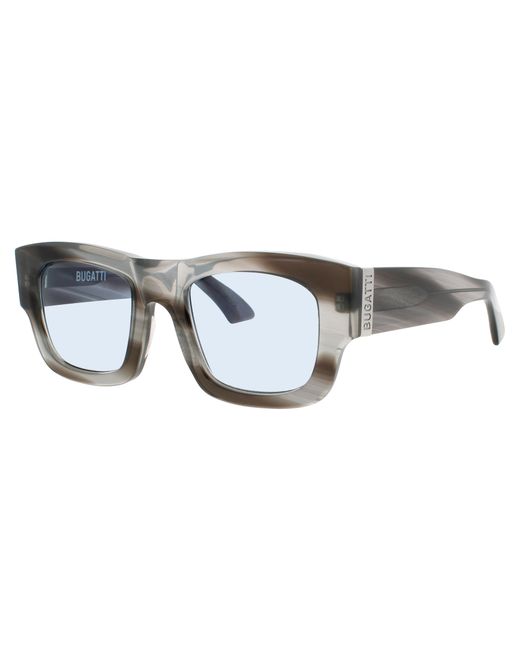 Bugatti Black Square Frame Sunglasses