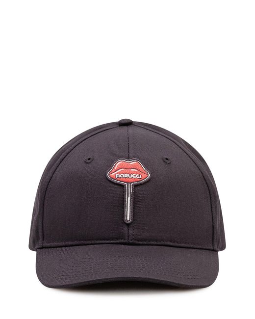 Fiorucci Black Patch Baseball Hat