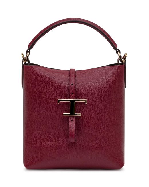 Tod's Purple Classic Mini Handbag