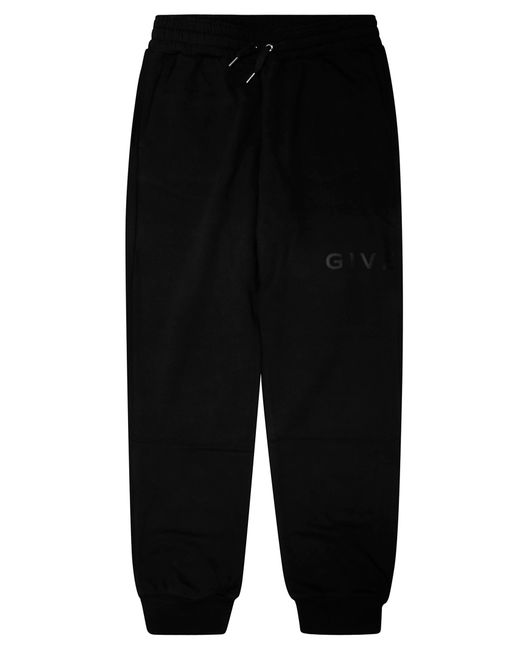 Givenchy Black Mini Logo Jogging Trousers