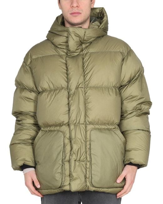 Ienki Ienki Green Down Jacket Michlin for men