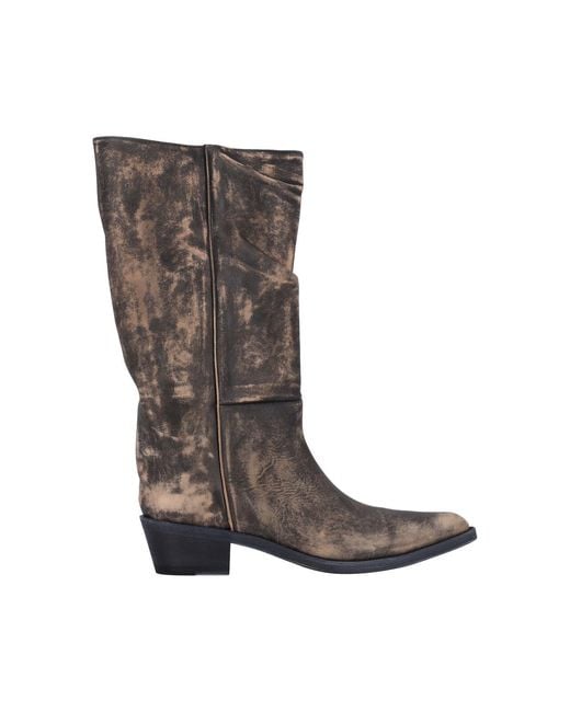 Khaite Brown Clive" Boots