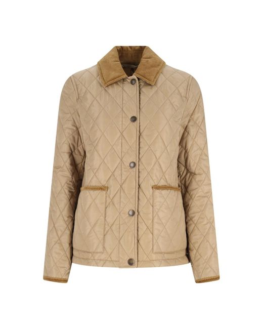 Burberry Natural Jackets Polyamide