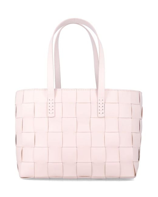 Dragon Diffusion Pink Chic Mini Cow Leather Bag